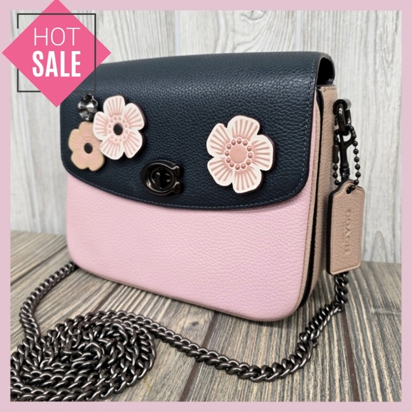 Coach Handbags - SALE (Final Price) Coach Custom Cassie Crossbody Bag 19 In Colorblock